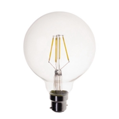 Led filament bulb G95 4w-12w