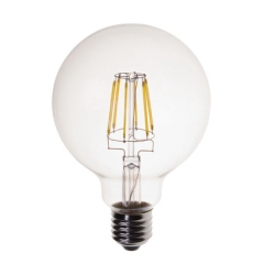 Led filament bulb G80 4w-12w