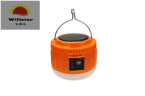 Led solar powered camping lamp XC30A XC50A