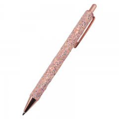 Ballpoint pen Boutique 1.0mm Glitter sequin crystal pen Three colors optional Student stationery office Writing pen