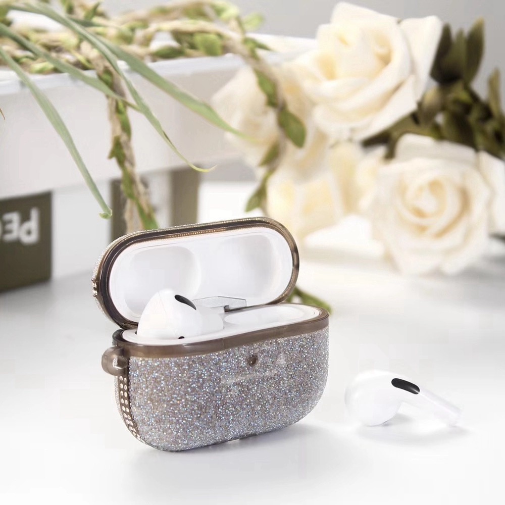 New Products 2020 for Airpod Pro Case for Girls Glitter Luxury Funda for Apple for Airpods Gen 3 Fashion Bling Power Cover