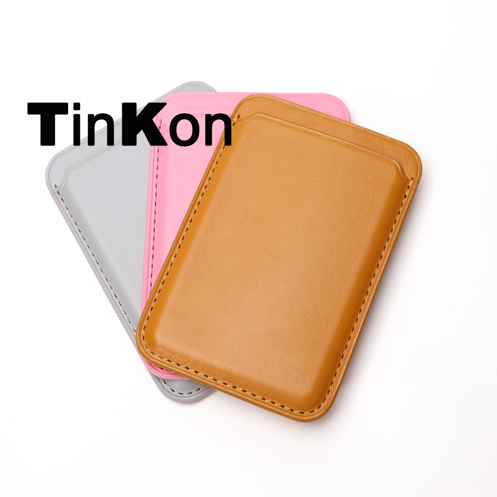 Magsafe Leather Phone Wallet Pouch Case Suitable For Iphone 12 Pro