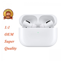 AirPods Pro with Charging Case OEM Assemble Optical Induction TWS Wireless Earphones Earbuds White for iPhone Smart Phone