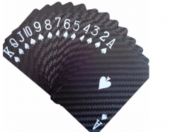 Wholesale 3k carbon fiber poker ,3k carbon fiber playing card,standard 52 card deck