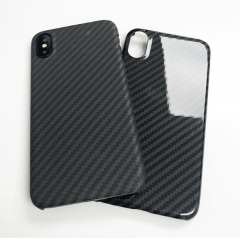 Carbon fiber phone case for iPhone X, XS, XR
