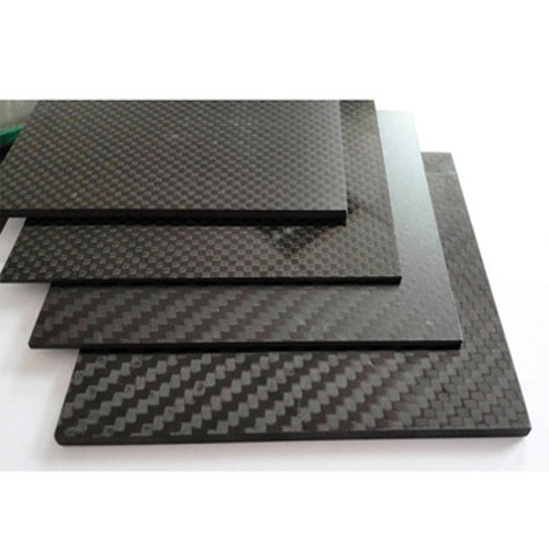 Carbon fiber sheet 100x100 cm, thickness 5 mm (0.196) - Dexcraft