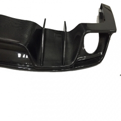 Style Carbon Fiber Rear Bumper Lip for Mustang