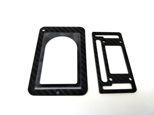 carbon fiber cnc cutting parts for UAV drone frame