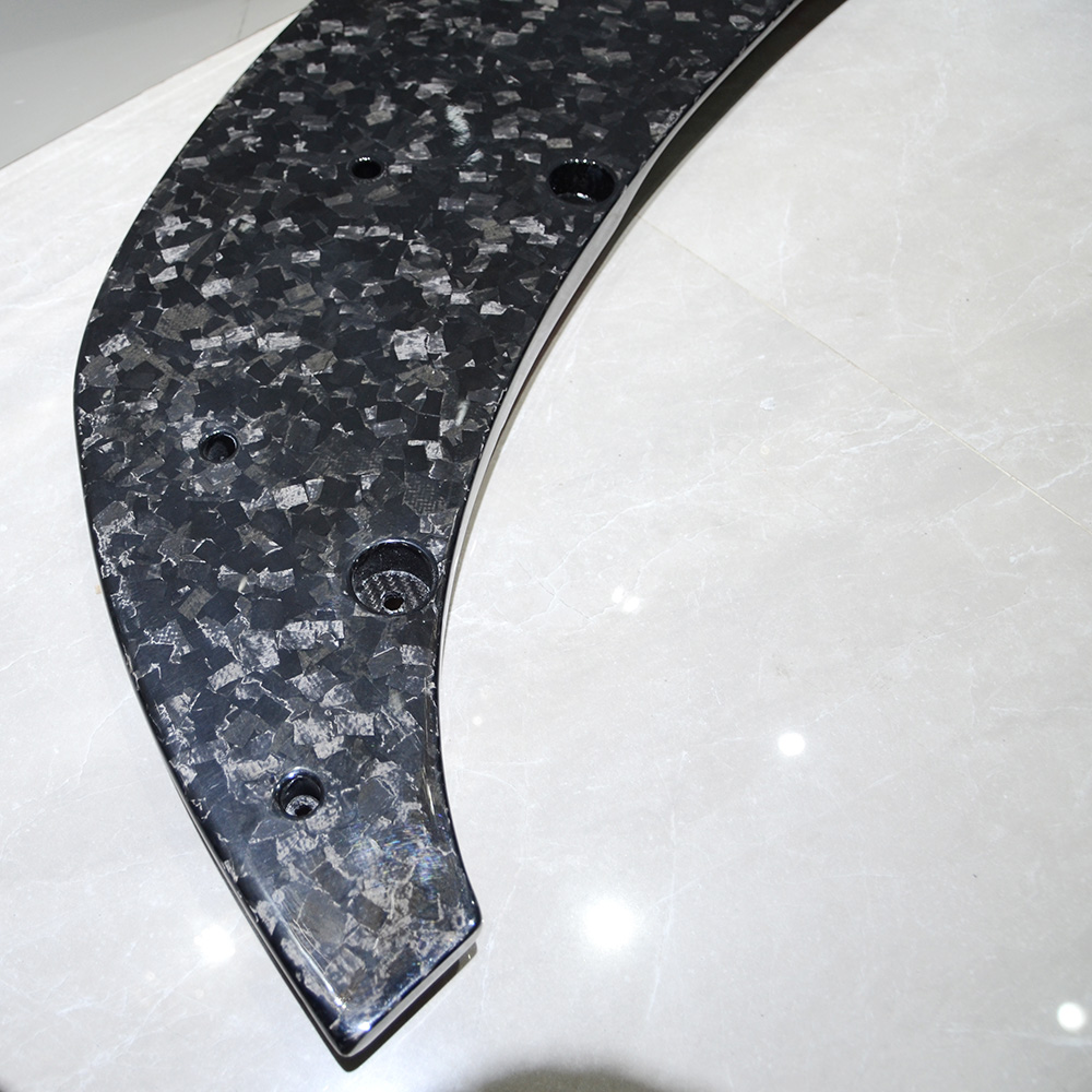 The characteristics of forged carbon fiber