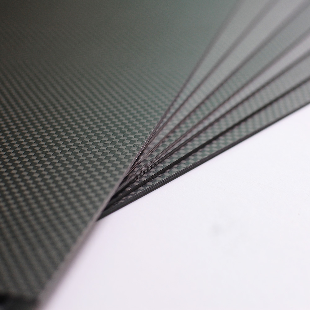 3K plain matte carbon fiber sheet in china manufactory