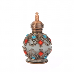 ROCOCO SNUFF BOTTLE PURPLE BRONZE