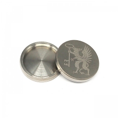 ROCOCO SNUFF BOX PURE TITANIUM SMALL