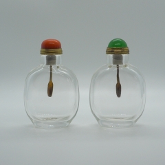 Snuff Bottle with Metal Spoon and Mini Funnel Kit Macao