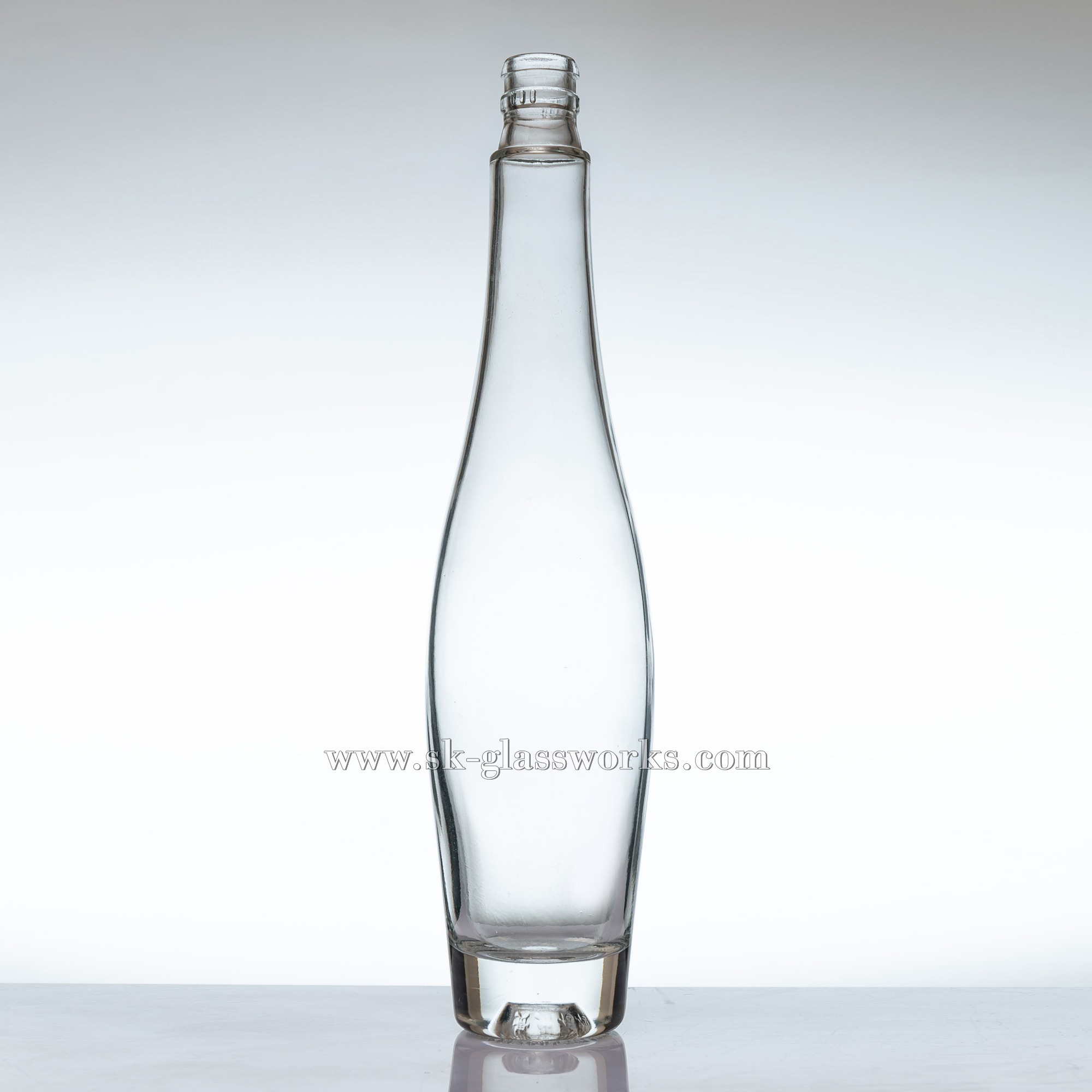 Botella de licores de vidrio de 500 ml