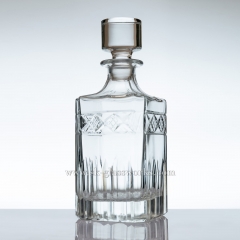 Decantador de whisky de cristal de alta calidad de 550 ml