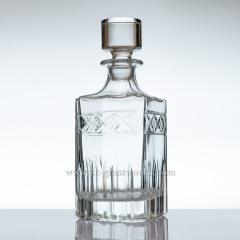 Carafe à Whisky de Cristal Haute Qualité, 550 ml