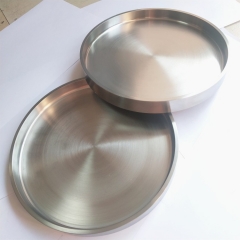 Metal Alloy Vacuum Coating Tungsten Melting Pot Tungsten Crucibles