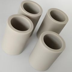 Refractory Custom AlN pipe Aluminum Nitride Ceramic Tubes