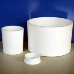 Al2O3 Ceramic Crucible High Temperature Thermal Alumina Ceramic Crucible For Sale
