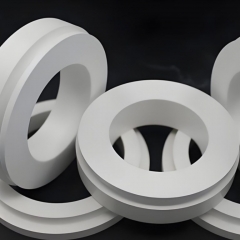 Hexagonal BN Boron Nitride Ring Insulating Ceramic Part BN Ceramic Ring
