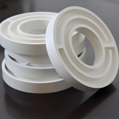 Hexagonal BN Boron Nitride Ring Insulating Ceramic Part BN Ceramic Ring