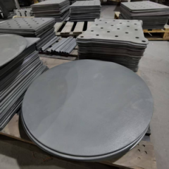High-Quality Refractory, Wear-resistant Silicon Nitride Ceramic Discs for Industrial Use