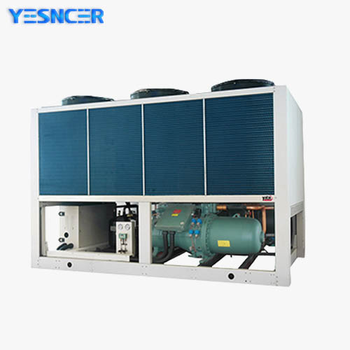 Two system principles and five characteristics of air cooled chiller units.