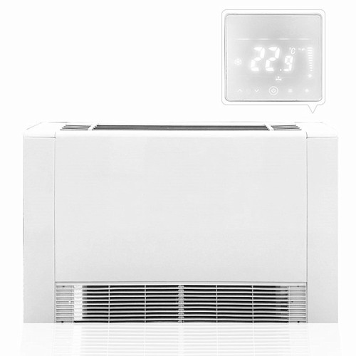 130mm Ultra Thin Wall Hanging Chilled Water Fan Coil Unit Radiator