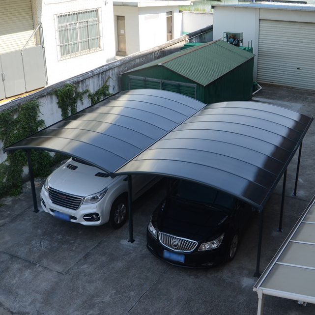 Huixin Metall 2 post hohl polycarbonat carport