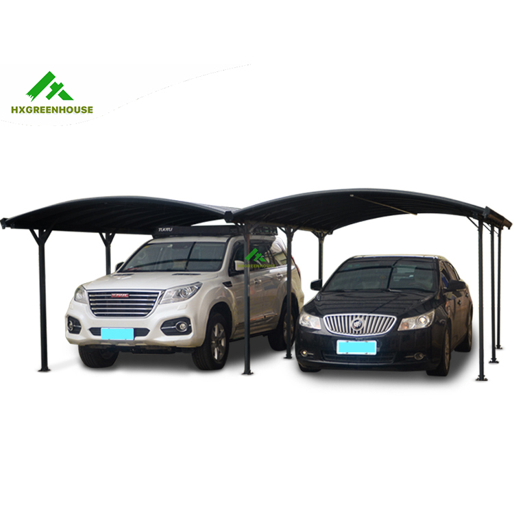 Cadre en aluminium panneau en policarbonate double et simple carport