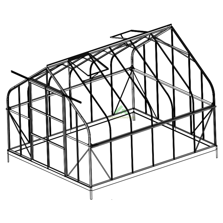 Curved Greenhouse HX72316