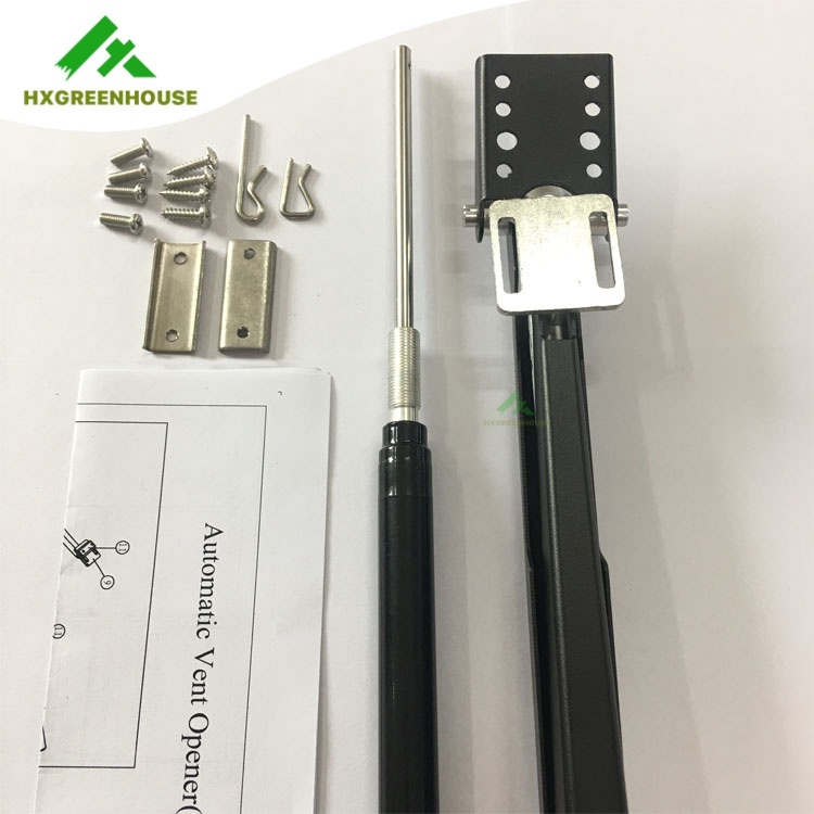 Single spring Black powder coated Steel automatic window opener