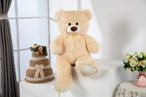 Toys Studio 36 inch Big Teddy Bear Cute Giant Stuffed Animals Soft Plush  Bear for Girlfriend Kids, Tan