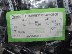 Capacitor 400V 100UF