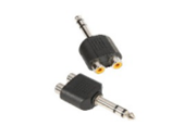 6.35mm Stereo to 2RCA Jacks