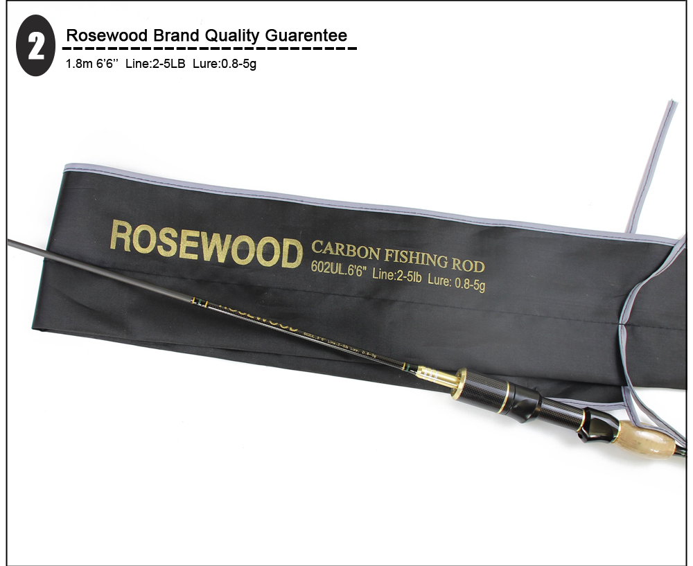 rosewood ultralight rod