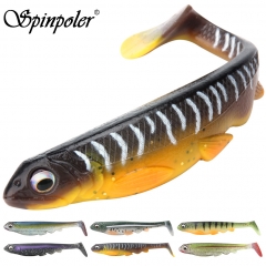 Spinpoler Stalker 6.3in/1.16oz Soft Swimbait Pike Lure Crankbait Wobbler Bass Perch Fishing