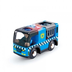 Hape Railway Police Car With Siren