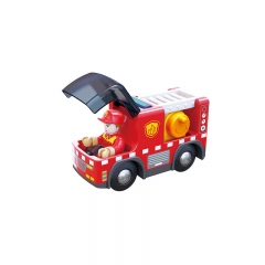 Hape Railway Fire Truck With Siren