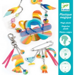 Djeco - Magic Plastic Rainbow Horse