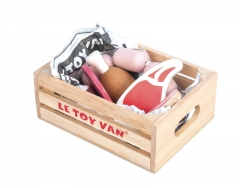Le Toy Van Honeybake Market Meat in Crate