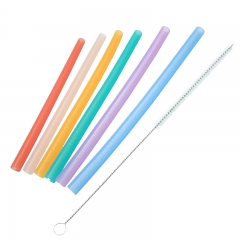 Marcus N Marcus Reusable Silicone Straws and Brush Set