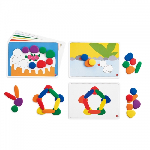 EDX Education Junior Rainbow Pebbles Activity Set