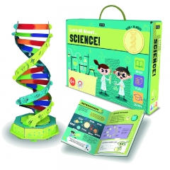 Sassi All About Science Book and 3D Model (DNA)