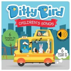 Ditty Bird Children's Songs Interactive Board Book