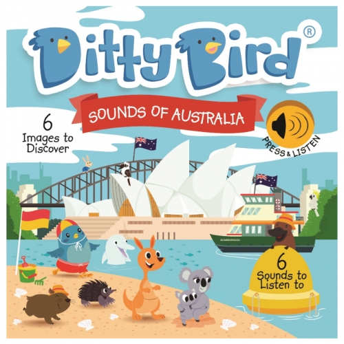 Ditty Bird Sounds Of Australia Interactive Board Book