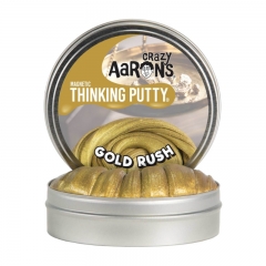 Crazy Aarons Magnetic Thinking Putty 4" Tin (Gold Rush)