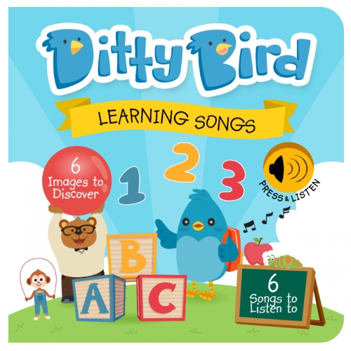 Ditty Bird Learning Songs Interactive Board Book