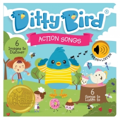 Ditty Bird Action Songs Interactive Board Book