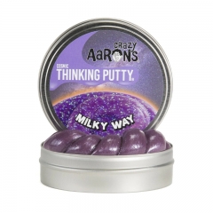 Crazy Aarons Cosmic Glows Thinking Putty 4" Tin (Milky Way)